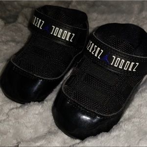 Black infant jordans